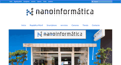 Desktop Screenshot of nanoinformatica.com